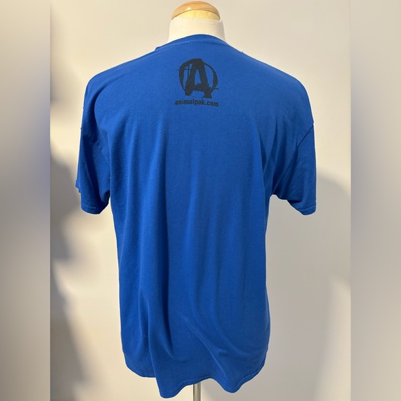 Universal Nutrition Animal Pak Blue T-Shirt - Picture 2 of 3